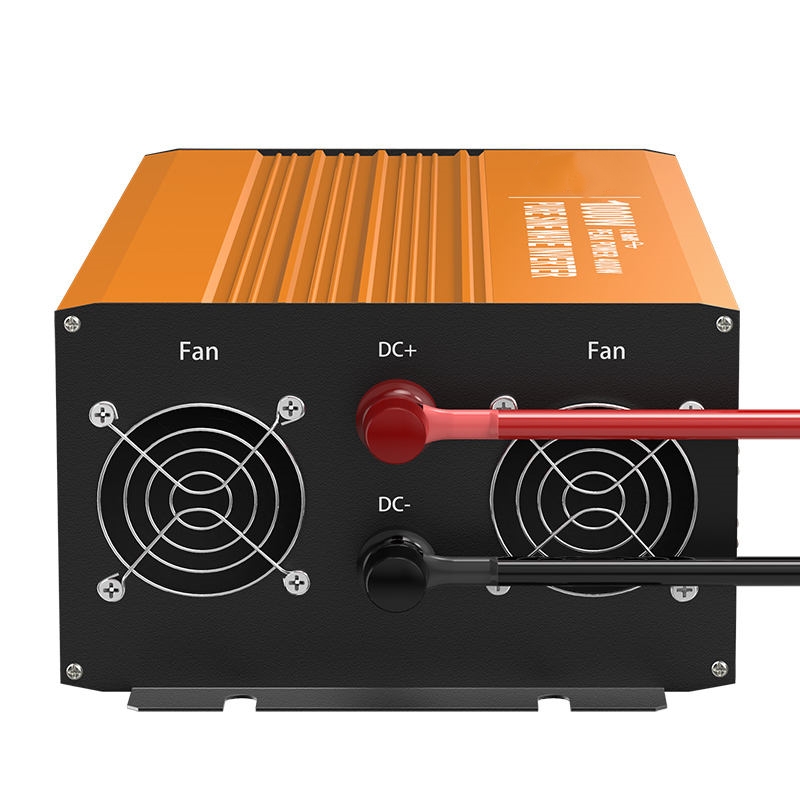 12v Dc ถึง 110v 220v Ac ความถี่สูง Off Grid อินเวอร์เตอร์ Pure Sine Wave อินเวอร์เตอร์ไฟฟ้า 1000W